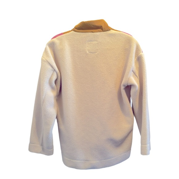 Free Assembly Women’s Half-Zip Mixy Popover Fleece Jacket/Shacket - Picture 5 of 7